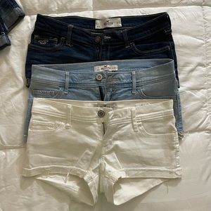 Hollister Low Rise Shorts